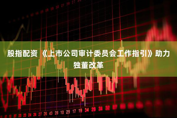 股指配资 《上市公司审计委员会工作指引》助力独董改革